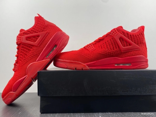 One Kick Red AQ3559-600 Retro 4 Jordan Flyknit 0707